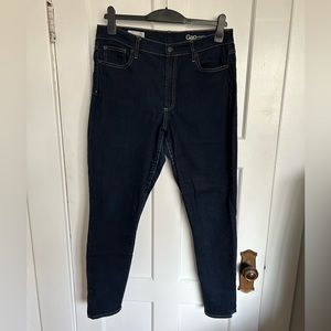 Gap jeans, Resolution True Skinny High Rise, 33r